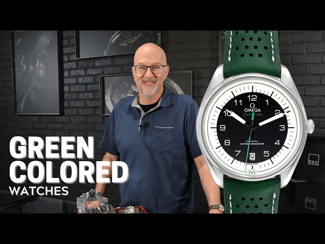 Green-Colored Watches - Rolex, Omega, Breitling & TAG Heuer Review | SwissWatchExpo