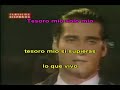 Tesoro mio - Guillermo Davila & Kiara - karaoke