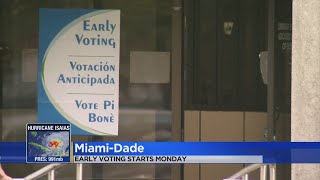 Early Voting Starts Monday In Miami-Dade For August 18 Primary