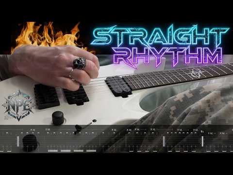 Metal Straight Rhythm Workout: Your Picking Hand Will Burn!