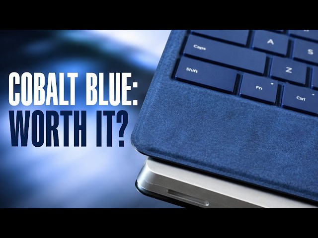 Microsoft Surface Pro Cobalt Blue Signature Type Cover Review