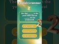 Quiz Time - English Grammar #EnglishTips #englishtest #learnenglish #quicktest