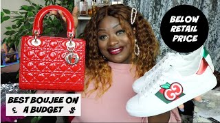 Boujee On A Budget 🚨 Designers FOR LESS 🚨 Dior Handbag x Gucci Sneakers