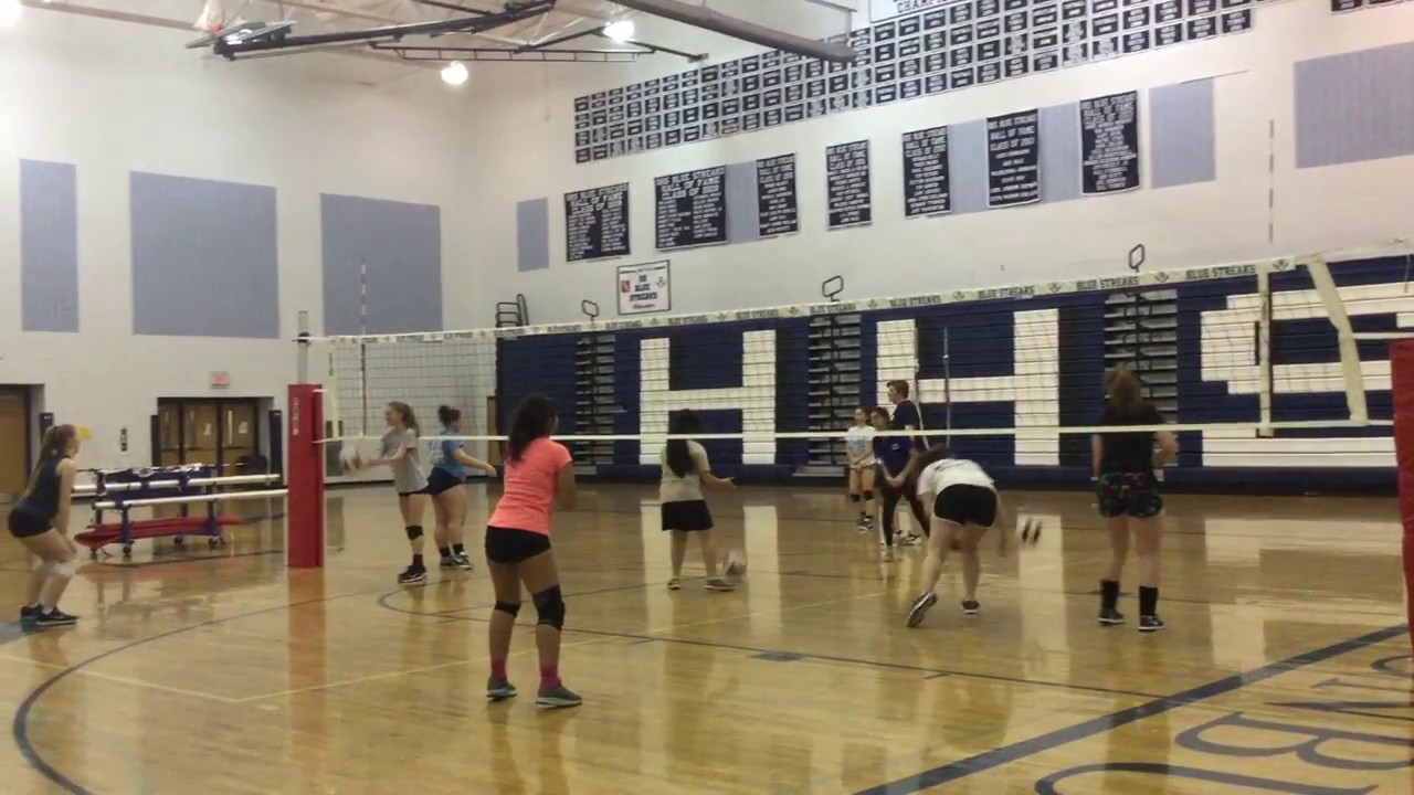 HHS hosts volleyball open gym YouTube