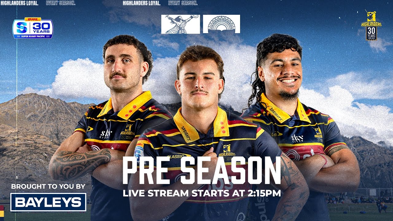 2026 Super Rugby Pacific Pre-Season - Highlanders v Moana Pasifika (Queenstown)
