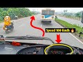 A crazy inexperience bus driver hard braking suddenly in high speed which leads accident situation