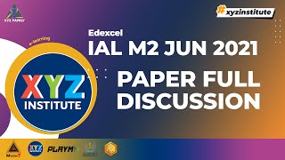 Edexcel IAL M2 WME02 June 2021  Questions 1 to 6