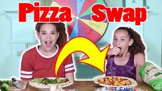 Mystery Wheel of Pizza SWITCH UP! (Madison vs Olivia)