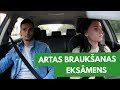 Braukšanas eksāmens | Artas braukšanas nodarbība