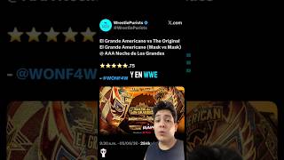Dave Meltzer DA 5.75 ESTRELLAS a Los Grandes Americanos y Triple AAA #aaa #wwe #luchalibreaaa