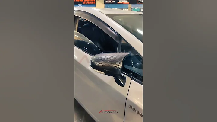 ⚡ Toyota Prius CarbonFiber Batman Style Side Mirror Covers - WhatsApp: http://wa.me/03033818301