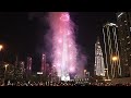 New Year 2023 Burj Khalifa Dubai UAE - Fireworks Part 1