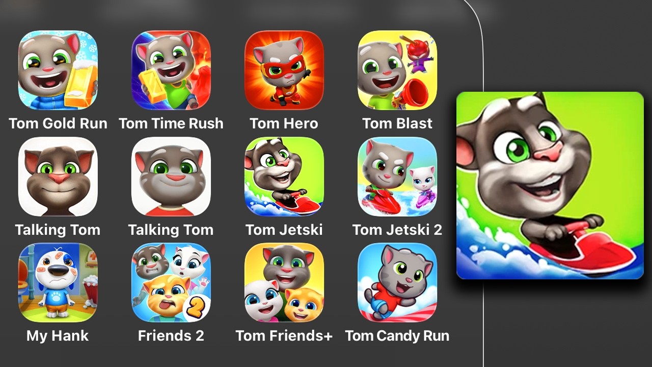 Talking Tom Jetski - Latest Update Version - Gameplay, Walkthrough