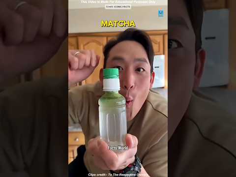 Japan’s Matcha Bottle 😋#shorts #facts