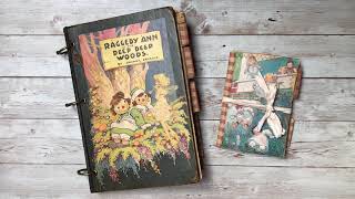 Vintage Raggedy Ann & Andy Junk Journal ~ The Old Design Shop DTP