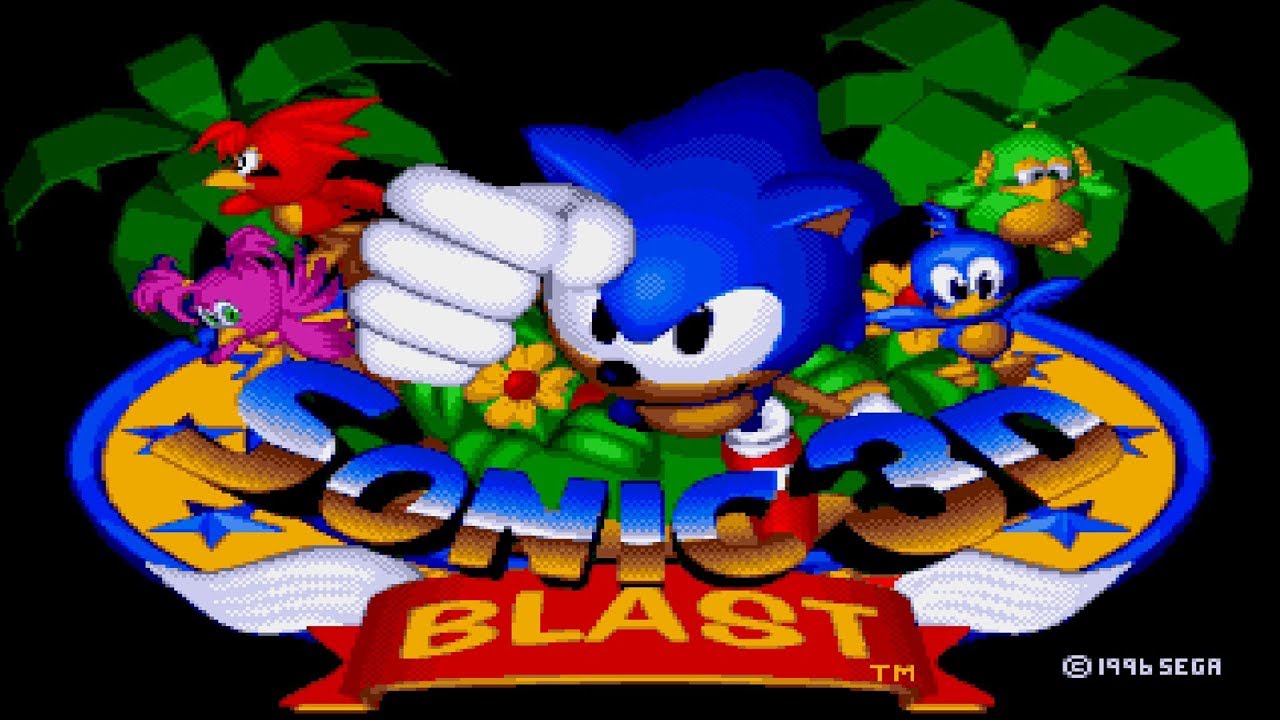 Sonic Blast Master System Rom Соник 3д Бласт на Сега - Sonic 3D Blast Sega - YouTube