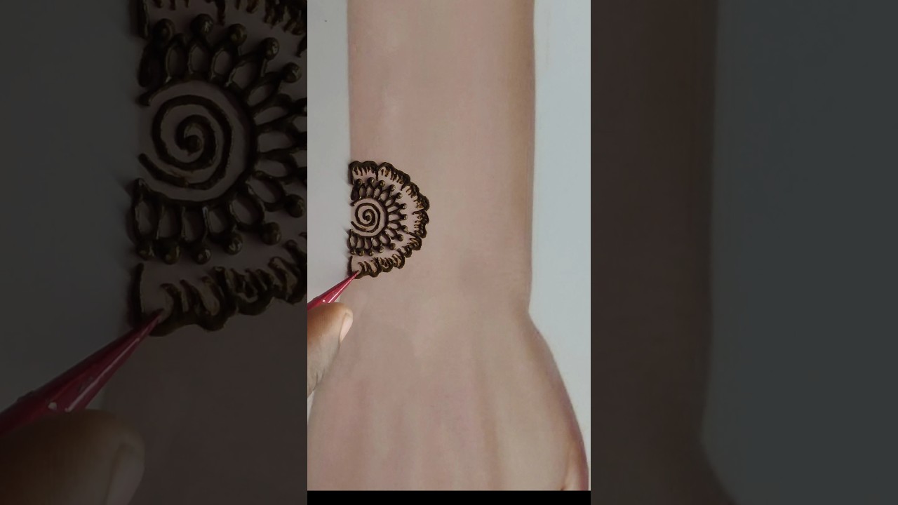 ​सादगी में ही सुंदरता है। ✨ #Shorts Simplicity is Beauty ✨ | Bridal Mehndi Series