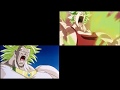 Dragon Ball Z | Broly (1993) and Kale (2017) Comparision