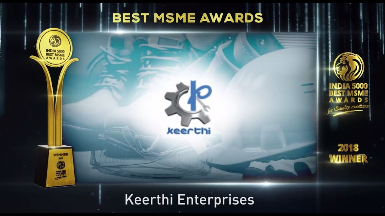 India 5000 Best MSME Awards 2018 Winner Keerthi Enterprises