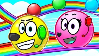 We're BALLS in Roblox COLOR RACE Elimination!