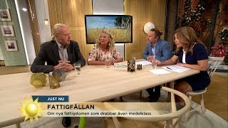 Nya fattigdomen i Sverige - Nyhetsmorgon (TV4)