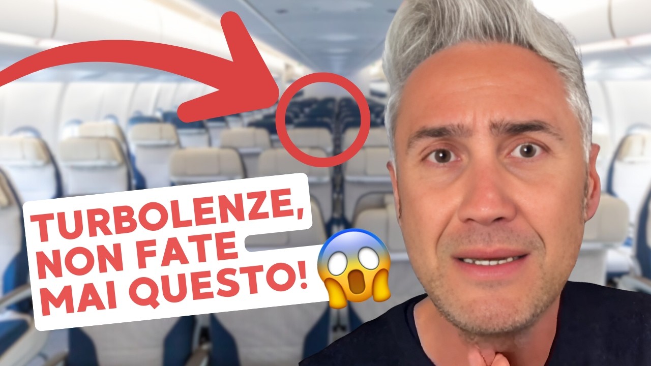 Hai paura delle TURBOLENZE? 😱