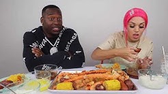 WE ALMOST LOST OUR BABY 💔😭 (KING CRAB SEAFOOD BOIL MUKBANG)