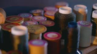가죽 접합 및 봉제하는 소리 Leather Bonding and Sewing Sound #가죽재킷ASMR