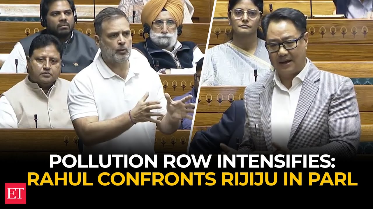 Смотрите: Кризис загрязнения окружающей среды спровоцировал ожесточенную дискуссию между Рахулом ...