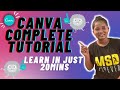 How To Use Canva For BEGINNERS! | FULL Canva Tutorial 2021 | Shruti Rajput