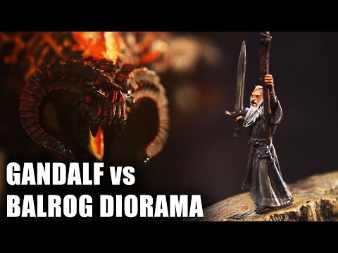 diorama Balrog