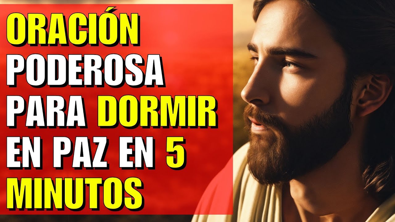 Oración Poderosa para Dormir en Paz en 5 Minutos 🙏🏻🌙 | Voz de dios ...