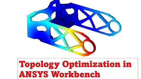 Topology Optimization in ANSYS Workbench|LEARN WITH VENKY