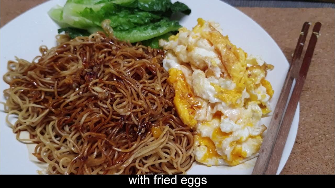 Mee Shabu Shabu Kicap untuk sarapan hari ini! (Soy Sauce Shabu Shabu Noodle for breakfast today