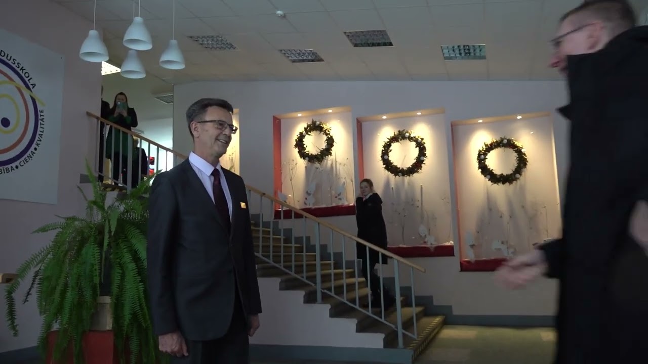 22.01.2024. Valsts prezidenta Edgara Rinkēviča darba vizīte Olaines novadā