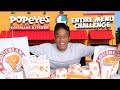 I ATE EVERY ITEM ON THE POPEYES MENU | MUKBANG CHALLENGE!