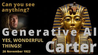 Unearthing the Boy King: The Discovery of Tutankhamun (AI-Reimagined)