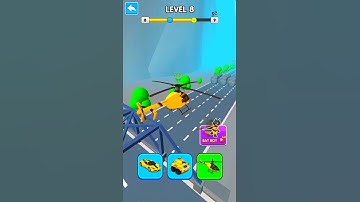 SHAPE SHIFTING FUNNY RACE 🕹️😅 #shorts #gaming #gameplay #shapeshifting
