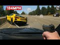 MOST BRUTAL High Speed Police Chases Caught on Dashcam You Wouldn't Believe If Not Filmed #4