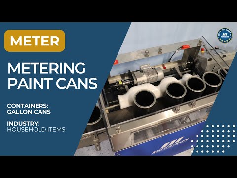 Metering Paint Cans for Inspection
