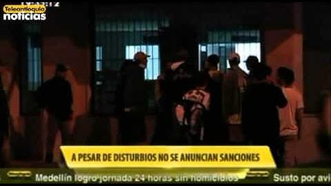 A pesar de disturbios después del clásico, no se anuncian sanciones