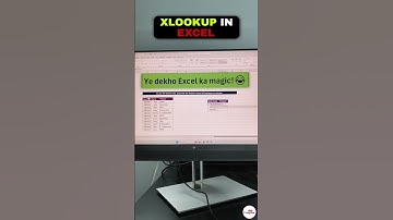 Stop Using VLOOKUP! Try XLOOKUP Instead | #shorts #excel #exceltips #viral #trending #computercourse