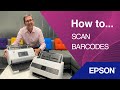 How to scan barcodes