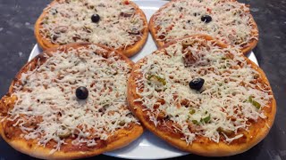 تحضير بيتزا بطريقة سهلة - PIZZA FACILE À PRÉPARER