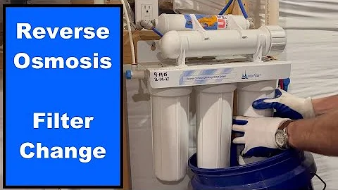 Reverse Osmosis Filter Change