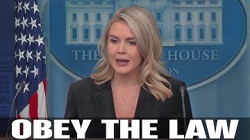 Press Secretary Sends A Stark Warning To Reckless Lawmakers