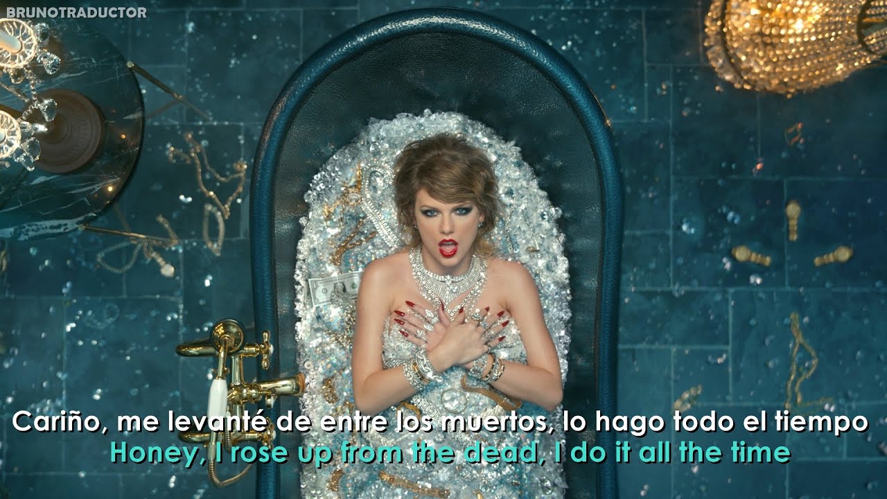 Taylor Swift - Look What You Made Me Do // Lyrics + Español // Video Oficial