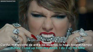 Taylor Swift - Look What You Made Me Do // Lyrics + Español // Video Official