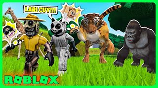 KAPOK ZOOKEEPER DAN SMILE CAT MALAH KETAKUTAN SAMA HEWAN ROBLOX!!