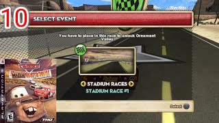Let's Play Cars Mater-National Championship - Episode 10 - Stadium Race 1